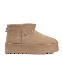 Botin Caqui Casual Mujer Weide Lt123