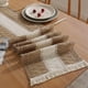 thumbnail image 3 of Camino De Mesa Estilo Macramé Con Diseño En Yute 33x180 Cm md03, 3 of 4