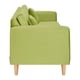 thumbnail image 3 of Sofa New Retro 3c + 2 Pouf Felpa 05 Pistacho, 3 of 6