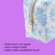 thumbnail image 3 of Neceser Conair Floral Azul Poliéster 23x8x11cm Cierre, 3 of 3