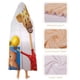 thumbnail image 4 of Gee-Raffa Manta Capa con Capucha Anti-Bolitas, Manta de Lana Ártica Suave, Manta Portátil de Felpa Ligera y Lujosa, Poncho para Siesta en Casa y Oficina, 100*130cm, 4 of 6