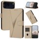 thumbnail image 1 of Funda Cartera Fibra de Carbono para iPhone 17 Pro Max con Soporte y Cierre Magnético Oro, 1 of 6
