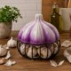 thumbnail image 3 of Porta Ajos Decorativo Caja Para Ajos Organizador Cocina purpura, 3 of 9