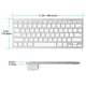 thumbnail image 5 of Teclado Bluetooth OMOTON para iPad 10ª generación, blanco, 5 of 8
