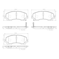 Pastillas Freno Para Auto Motaquip Lvxl1800