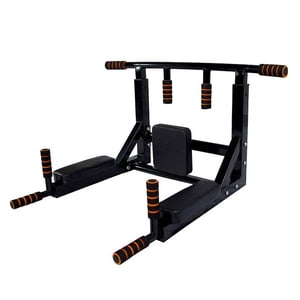 Barra Ejercicio Dominada Calistenia 8 En 1 Sportime Negra