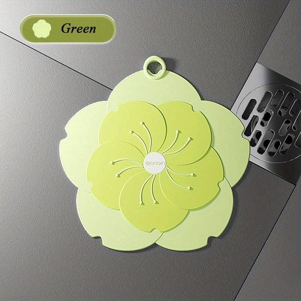 1pc Hair Catcher Durable Silicone Hair Stopper Multifunctional Silicone Tub Stopper Floor Drain Odor Proof Guard Sewer Backflow Deodorization Drain Plug Shower Drain Cover Easy To Install And Clean Fo