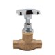 thumbnail image 1 of Llave Paso Soldar Superior Cromada 1/2", 1 of 1