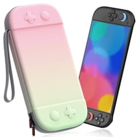 Funda Rígida Aaronmei Compatible Con Nintendo Switch 2 Rosa Verde