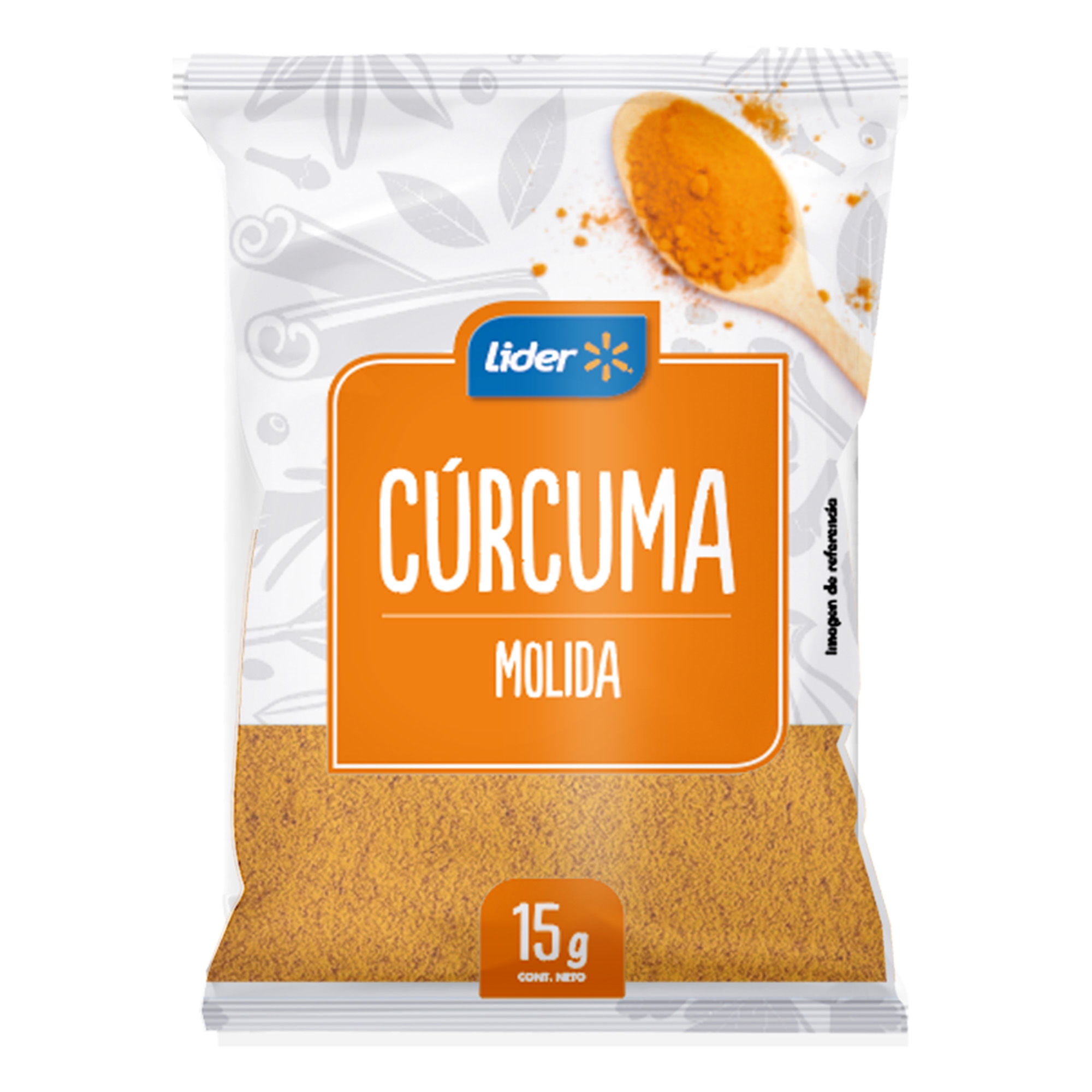 Cúrcuma Molida Bolsa 15 g Lider