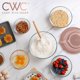 thumbnail image 5 of Juego de 12 piezas de tazones de vidrio rosa COOK WITH COLOR con tapas, 5 of 7