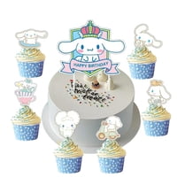 Party Supplies Jlemon, 25 Unidades, Adornos Para Magdalenas Con 1 Adorno Para Tartas