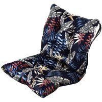 Magideal - Cojín Para Silla Trasera De Patio, Cojín Cómodo Para Respaldo De Asiento, Cojín Suave Transpirable Para Silla Trasera Para Patio, Hotel, Patio, Jardín Azul Oscuro