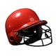 thumbnail image 3 of Casco De Bateo De Béisbol Con Mascarilla Casco De Softbol Deportivo Equipo De Protección Rojo, 3 of 5