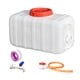thumbnail image 3 of Tanque De Agua Reutilizable, Cubo De Almacenamiento Horizontal Para Camping, Jardín, Coche, Blanco, 27,5 Kg, 3 of 5