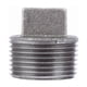 thumbnail image 1 of Enchufe STZ Industries, hierro maleable negro, 3 pulgadas, MIP cada uno, 1 of 1