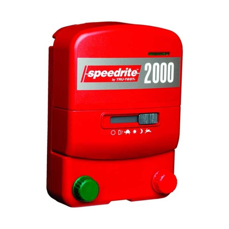 Energizador Cerco Eléctrico Speedrite 2000 Dual