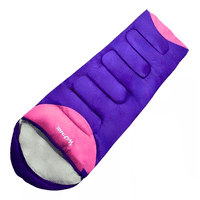 Genérico - Saco De Dormir Extremo Wild Travel -15º +10º Camping 1800G Morado