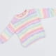 thumbnail image 4 of Sweater Tejido Bebé Niña Chenille Rosado Corona, 4 of 5