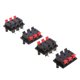 thumbnail image 2 of Terminales De Altavoz Tipo Push / Conector De Terminal De Altavoz De 4 Clavijas, 6 Vías, 2 Filas, 2 of 3