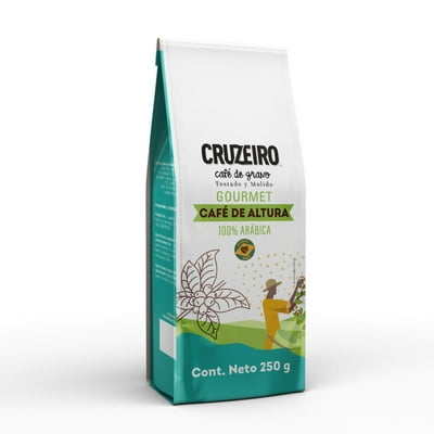 Café Grano Molido Altura Caja 250 G Cruzeiro