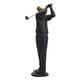 thumbnail image 5 of Resina Deportes Figura Escultura De Escritorio Arenisca Estantería Estatua Adornos Golfista Columpio, 5 of 5