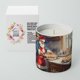 thumbnail image 2 of Vela decorativa de soja Caroline's Treasures, galletas con Papá Noel, 2 of 4