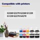 thumbnail image 2 of Botellas de recarga de tinta LAIPENG GI-21 Pack de 5 (2 negras, 1 cian, 1 magenta, 1 amarilla), 2 of 5