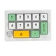 thumbnail image 5 of Teclado De Juegos Para Pruebas De Línea De Producción De Jugadores De PC. Teclado Mecánico Para Juegos Blanco, 5 of 5