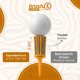 thumbnail image 3 of Tees de Golf BRUSH‑T 6 cm Naranja Pack de 3 Sobredimensionados, 3 of 8