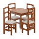 thumbnail image 1 of Juego de Comedor Patricia 4 Sillas, 1 of 6