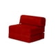 thumbnail image 1 of Sofa Cama Siena Cuero Kentucky Rojo, 1 of 4