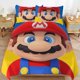 thumbnail image 1 of Super Mario Bed Duvet Cover Microfiber Bedding Sets 3D Printed Lightweight 3 Piece Comforter Sets for Kids Boys Girls, 1 of 5