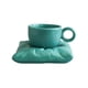thumbnail image 1 of Taza De Café Con Asa Y Posavasos Para Decoración De Oficina En Casa, Color Verde, 1 of 5