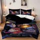 thumbnail image 1 of 3pcs Weird Town Adventure Themed Bedding Set Duvet Cover and Pillowcase Set Soft and Comfortable, 1 of 5
