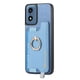 thumbnail image 2 of Funda Magnética Para Motorola Moto G Play 2024 4g Con Billetera Y Anillo Protector Resistente Azul, 2 of 5