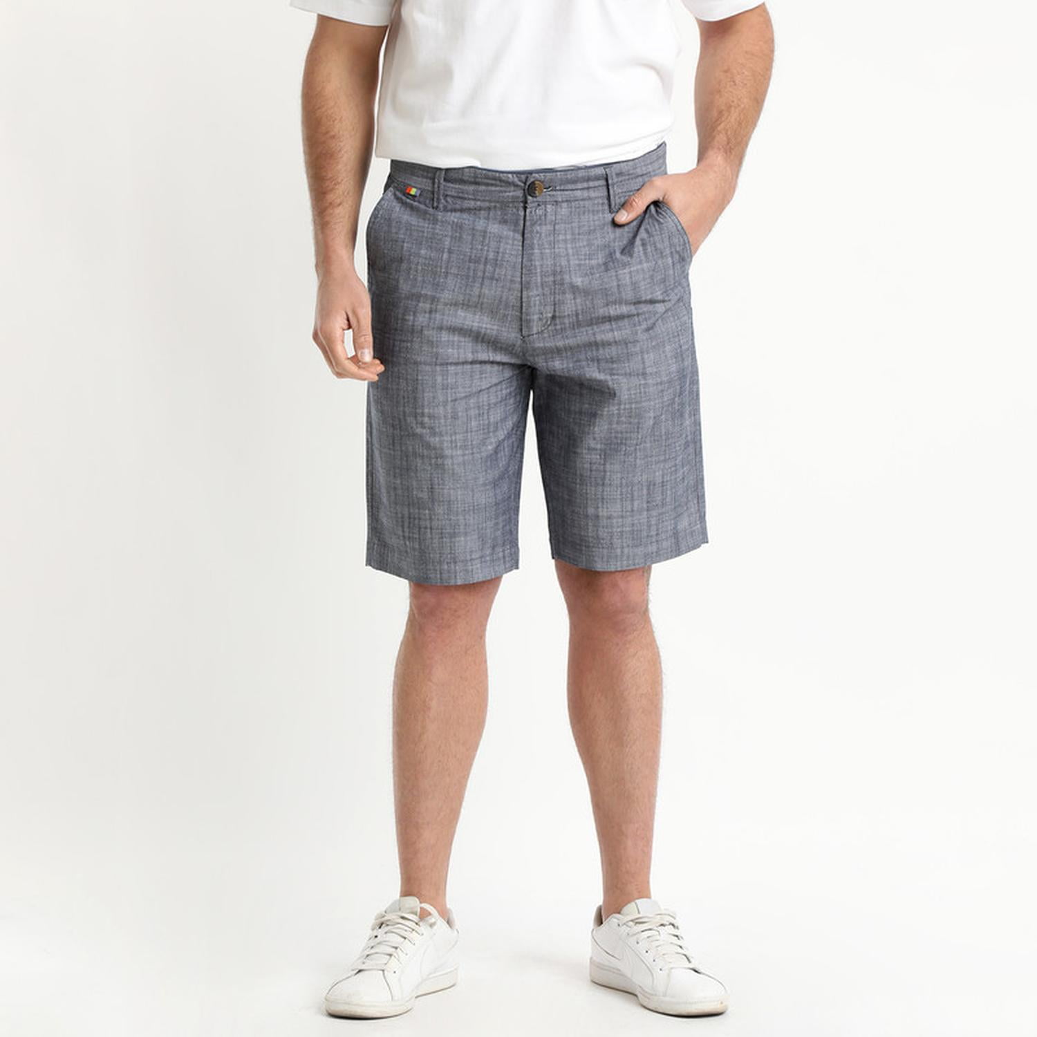 Truval - Bermuda Fantasía Azul Marino Azul Marino