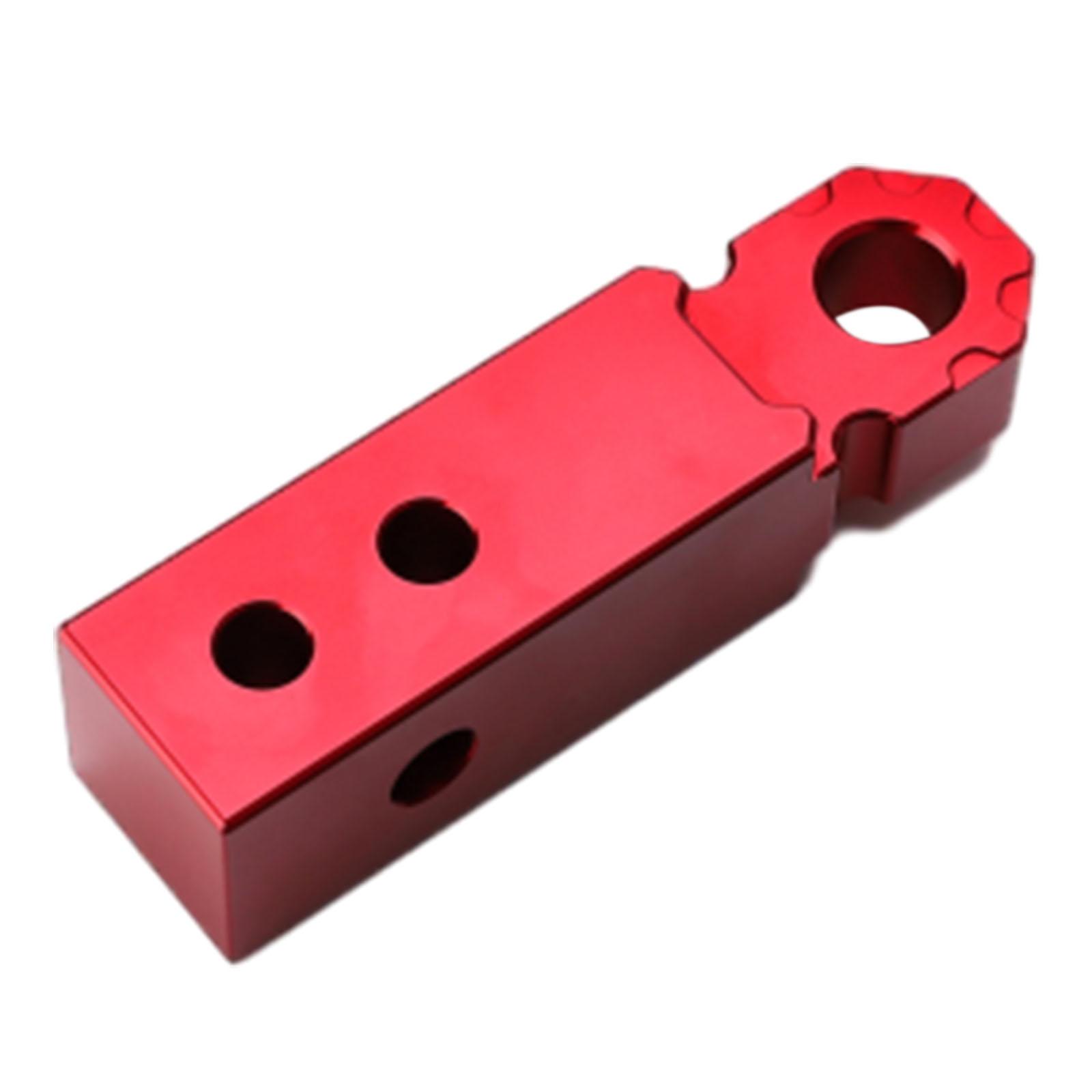 Magideal - Receptor De Enganche De Grillete Genérico De 2 Pulgadas, Piezas De Repuesto, Accesorios De Remolque Para Vehículos Todoterreno, Fácil Instalación De Rojo