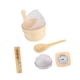 thumbnail image 4 of Juego de cubo y cucharón de madera para sauna, termómetro e higrómetro para sauna, kit de accesorios para sauna con medición de temperatura y humedad, 4 of 5