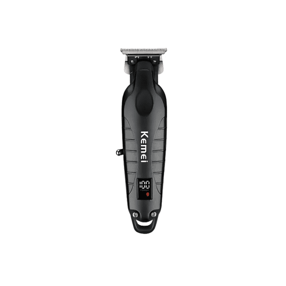 Cortadora de Pelo Inalámbrica Kemei KM 2293 Negro Acero Inoxidable