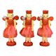 thumbnail image 5 of Adornos De Cascanueces De Navidad 3pcs 5 Pulgadas Para Mesa De La Casa Niños Rojos, 5 of 5