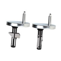 Magideal - 2 Piezas Bisagra Del Asiento Del Inodoro Cubierta De Hebilla De La Expansión Del Perno De Fijación Universal Para Las Bisagras Del Asiento Del Inodoro