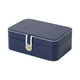 thumbnail image 4 of Caja De Almacenamiento De Joyas Organizador De Joyas Moderno Para Pulseras Novia L Azul, 4 of 5