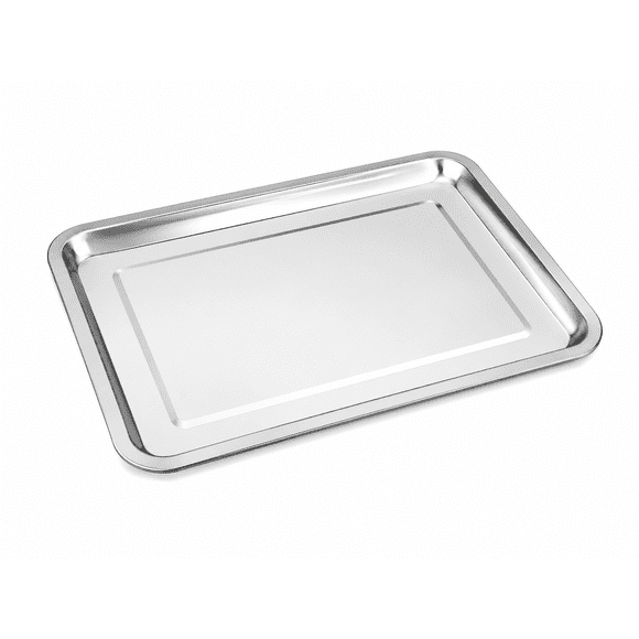 Bandeja Rectangular Acero Inoxidable 36x27x2 cm