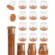 thumbnail image 1 of Protectores para Patas de Silla Yopieke, 24 Piezas, 1 of 3