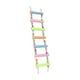 thumbnail image 2 of Escalera De Madera, Jaula Para Pájaros, Soporte De Madera, Juguete Masticable Para Loros Para Canarios, Suministros Para Mascotas, Siete Nudos Esmerilados, 2 of 5