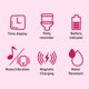thumbnail image 4 of Reloj para Entrenamiento de Baño 3 ABC123 Resistente al Agua Rosa, 4 of 8