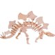 thumbnail image 2 of Figura Dinosaurio estegosaurio de madera, 2 of 4