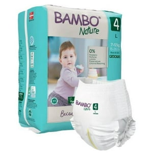 Bambo Nature - Pañales Desechables Pants Talla: L, 19 Uds