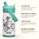 thumbnail image 2 of Botella de agua CamelBak Thrive Flip Straw Kids de 350 mL de acero inoxidable, 2 of 6